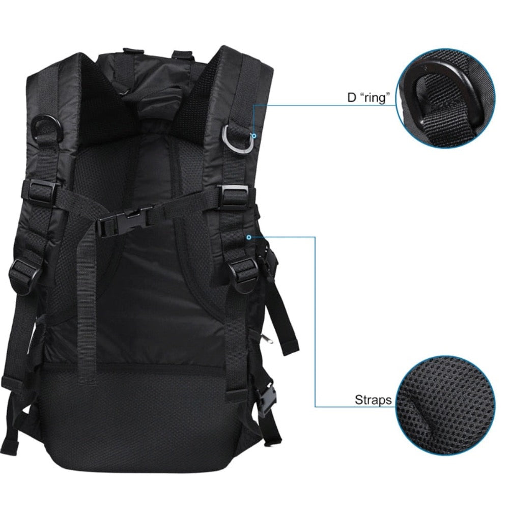 Waterproof lightweight hiking backpack