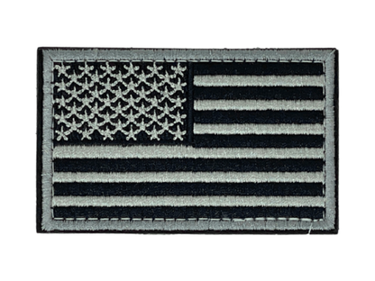 Tactical USA Flag Patch with Detachable Backing