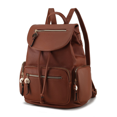 MKF Collection Ivanna Vegan Leather Women Oversize Backpack by Mia K