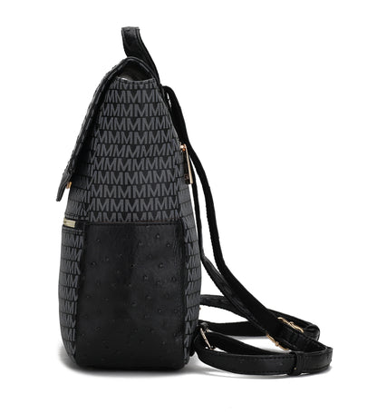 Leidy M Signature/Croco Backpack