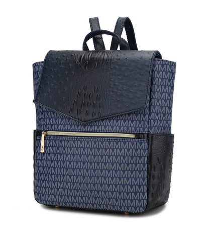 Leidy M Signature/Croco Backpack
