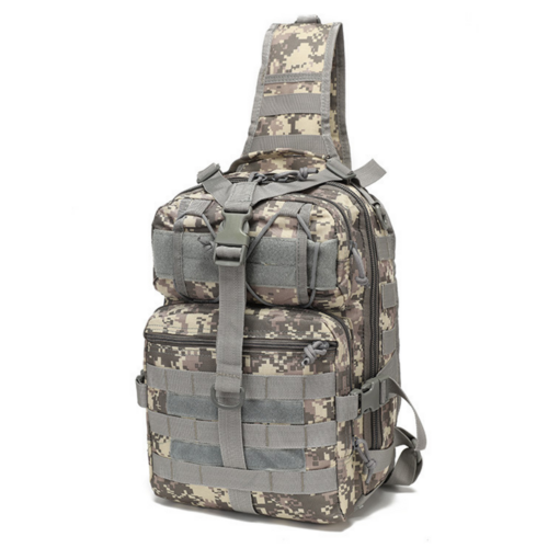 Tactical Military Sling Backpack 15L Shoulder Bag Molle Outdoor Pack