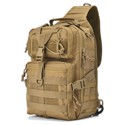 Tactical Military Sling Backpack 15L Shoulder Bag Molle Outdoor Pack