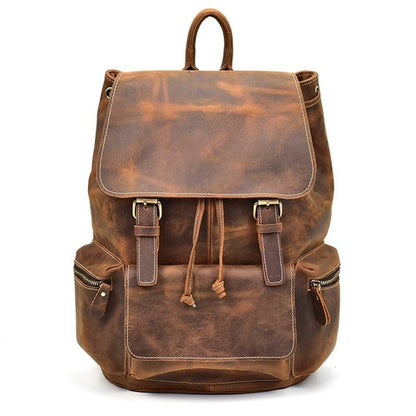 The Hagen Backpack | Vintage Leather Backpack