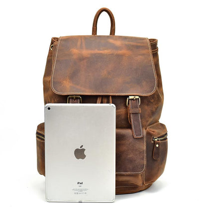 The Hagen Backpack | Vintage Leather Backpack