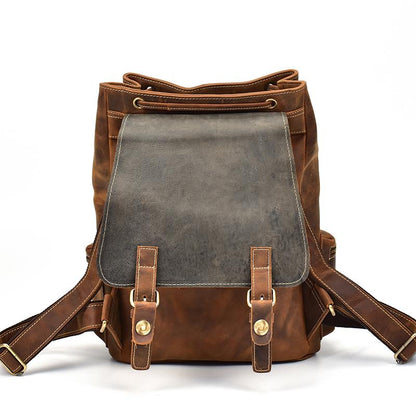 The Hagen Backpack | Vintage Leather Backpack