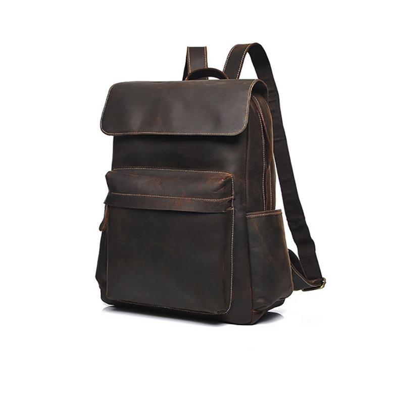 The Helka Backpack | Genuine Vintage Leather Backpack