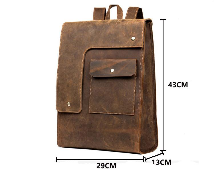 The Ragna Backpack | Vintage Leather Backpack