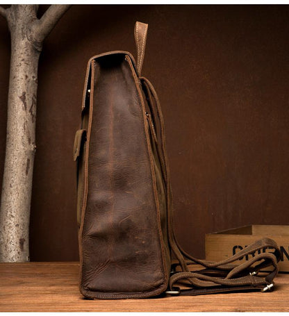 The Ragna Backpack | Vintage Leather Backpack